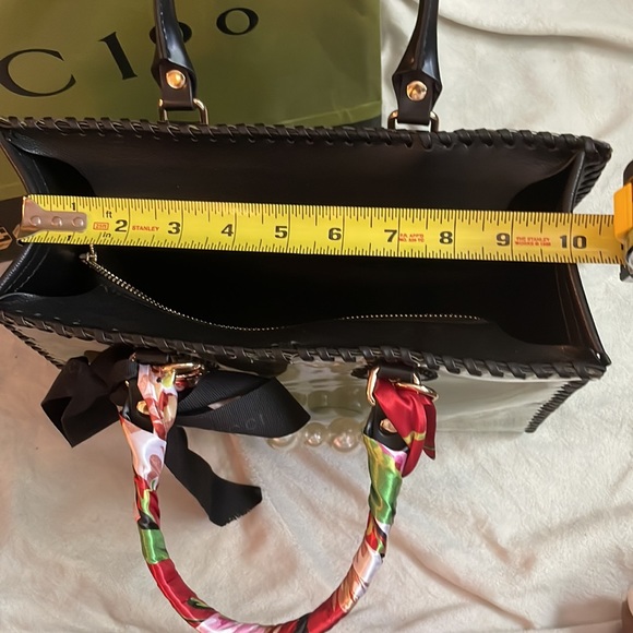 AUTHENTIC Gucci paper shopping bag handmade purse - Picture 7 of 9